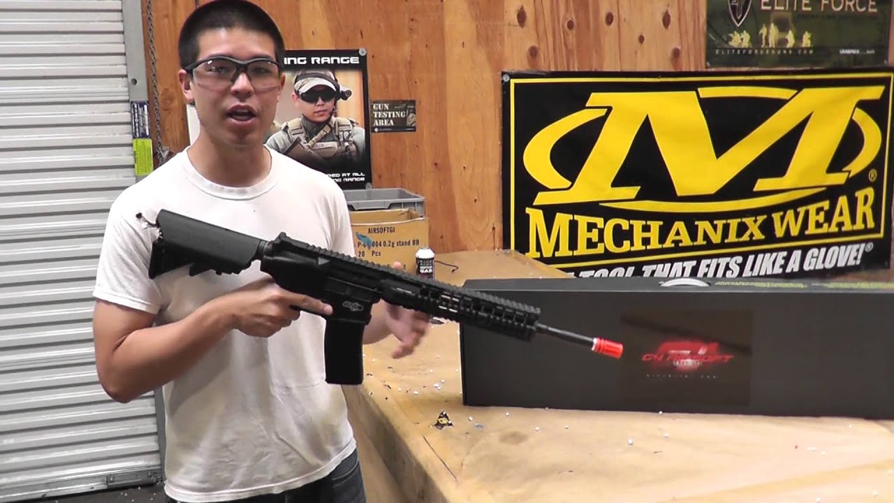 Airsoft GI Uncut - Airsoft GI FMG4-A1 Noveske Hard Next Gen. Carbine Airsoft Gun