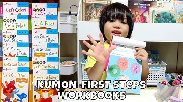 Kumon First Steps Workbooks Flip Through 🖍✂️