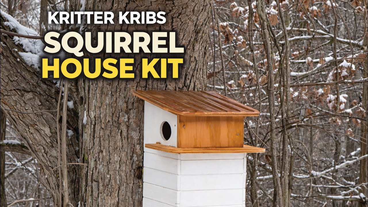 Large Squirrel House Kit – Step-by-Step Assembly