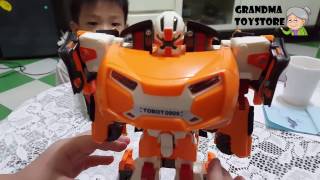 Unboxing Toys Reviewdemos - Tobot 0909 Transformation
