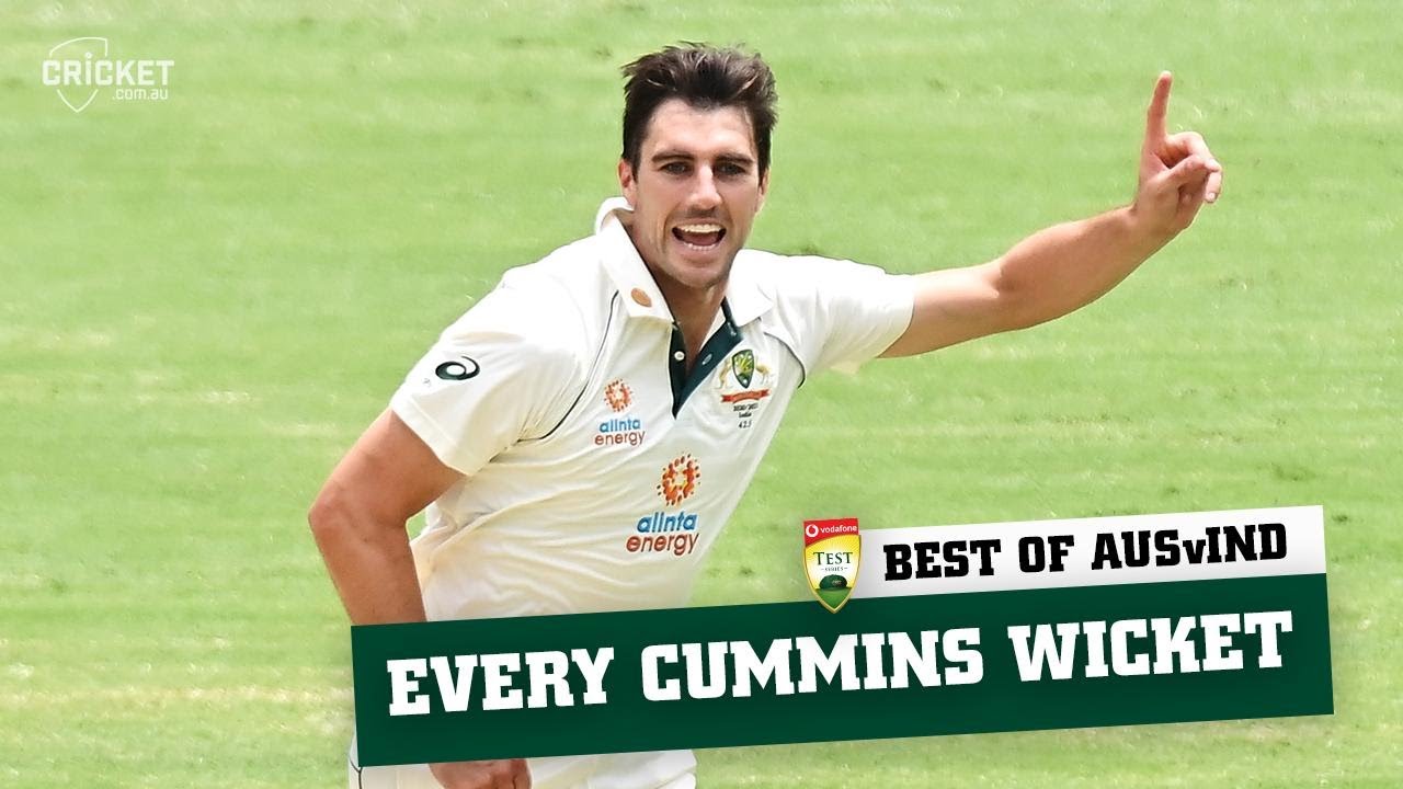 Best of the Border-Gavaskar: Every Pat Cummins wicket | Vodafone Test Series 2020-21