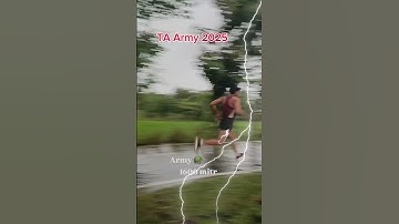 TA Army bharti 2025 1600 miter Running || #viral #army #armylover #shorts #short