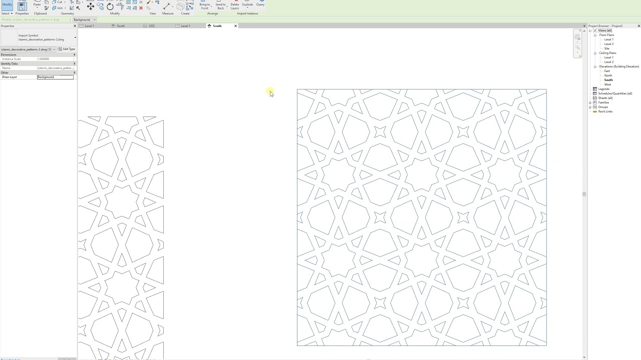 Modifying Wall profile in Revit 2020 using an image