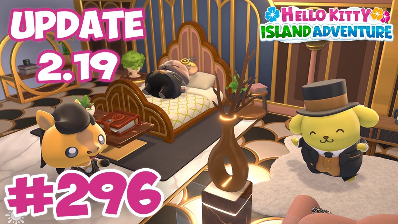 Let's sleep in BEDS in 2.19 Fall into Friendship update - Hello Kitty Island Adventure #296