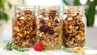 Healthy Granola | 3 Delicious Recipes