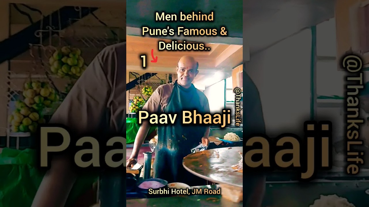 Do you know this famous pav bhaji hotel in pune? come explore the tastey and delicious paav Bhaaji