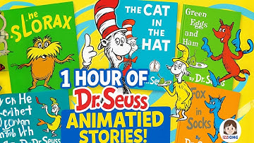 1 Hour of Dr. Seuss Animated Read Alouds! | 5 Classic Stories for Kids