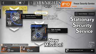 [Arknights] Stationary Security Service #10 | New SSS Mission Means New Boss!