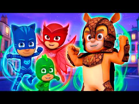 PJ Masks: Armadylan Chegou! Novo Super-Herói na Cidade! 🦸‍♂️💥 Desenhos Animados Para Crianças