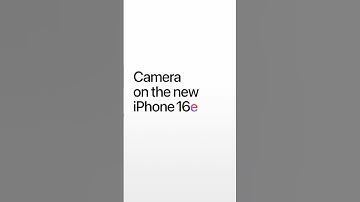 iPhone 16e is camera ready. Latest iPhone. Greatest price. #Shorts