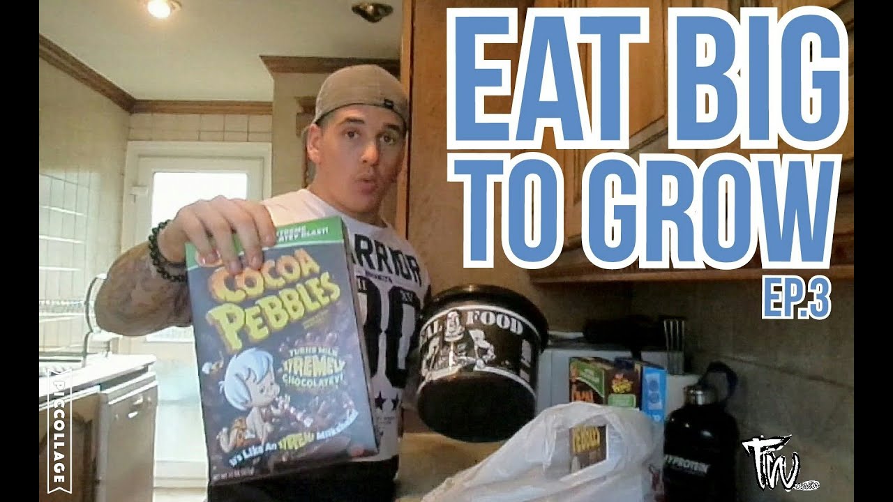 Eat Big To Get Big Episode 3 | the warrior | bulking food - YouTube