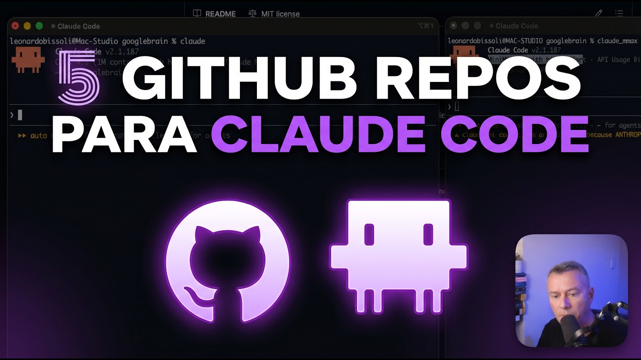 Cinco repositórios gratuitos para instalar no Claude Code