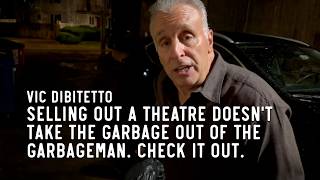 Selling out a theatre doesnt take the garbage out of the garbageman. Check it out.