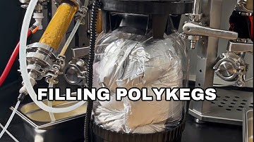 Filling PolyKegs From My Brewtools F40 Unitank