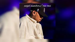 Angel Numbers / Ten Toes - Chris Brown (Sped Up) Resimi