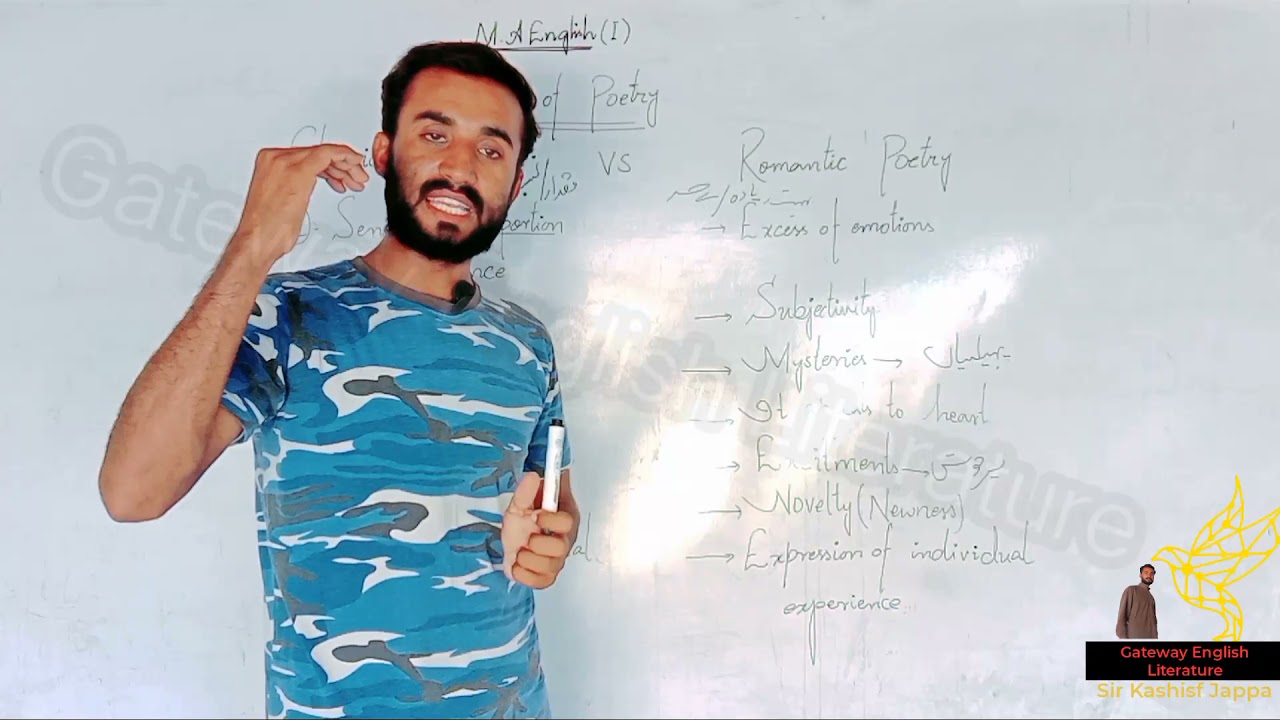 Main kinds of Poetry (Classical vs Romantic Poetry)•√ Gateway English Literature•√