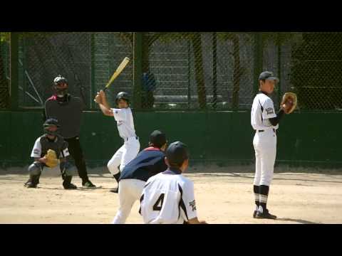 練習試合 対北中3回ピッチング 2014/05/10