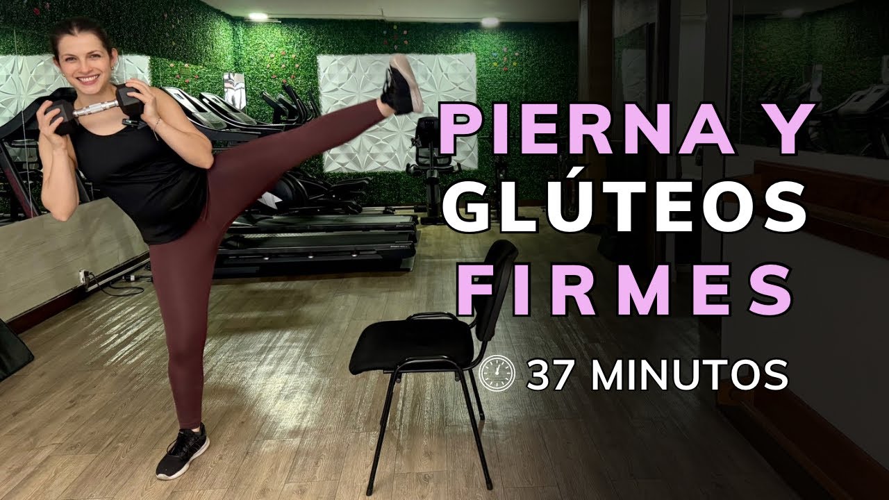 Rutina para FORTALECER PARTE INTERNA DE LA PIERNA Y GLÚTEOS 🔥 | 37 Minutos