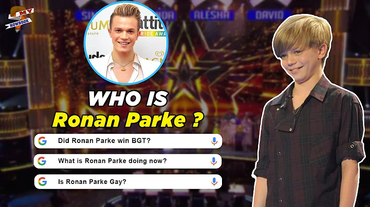 What is Ronan Parke from Britain's Got Talent doin...