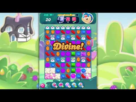 Candy Crush Saga Level 318 | NO BOOSTERS