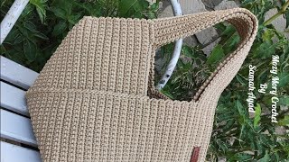 كروشيه حقيبه للشاطىء/للمصيفBolso de ganchillo /crochet bag/tığ işi çanta