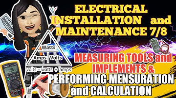 Grade 7/8 TLE : (EIM) MEASURING TOOLS and IMPLEMENTS & PERFORMING MENSURATION AND CALCULATIONS