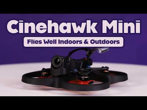 Small Drones Are Getting Good! Emax Cinehawk Mini Full Review
