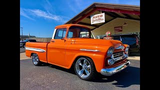 For Sale 1958 Chevrolet Apache 3100 Restomod
