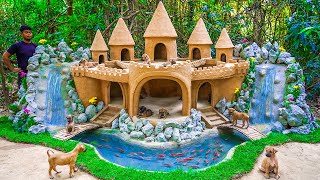 Rescue Abandoned Puppies Building Castle Dog House And Fish Pond For Red Fish by Wilderness TV 55,773 views 2 weeks ago 13 minutes, 7 seconds