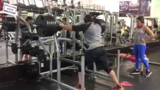 Squat Drop Set