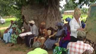 A Seed Savers Gathering in a village in Senegal, Africa