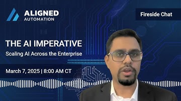 The AI Imperative: Scaling AI Across the Enterprise -fireside chat