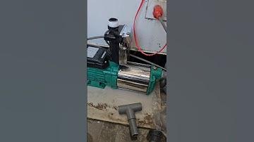 Máy bơm tự ngắt khi mất nước cấp vào #maybomnuoc