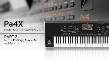 Korg PA4X Style Play Tutorial: Chord Recognition/Scan, Memory Button