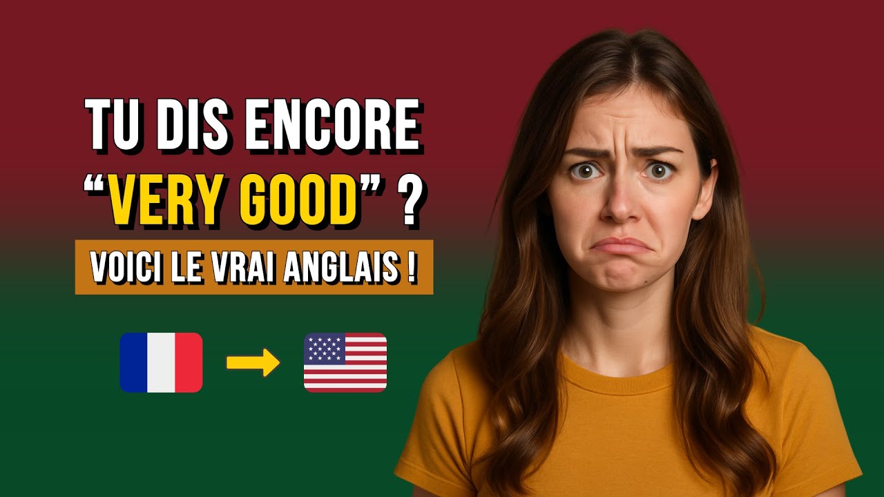 Tu dis encore “Very good” ? Il est temps de parler un vrai anglais !