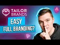 Tailor Brands Review: More Than a Logo Maker? (Full Branding in One Tool)