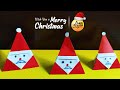 How to Make SANTA CLAUS || ORIGAMI