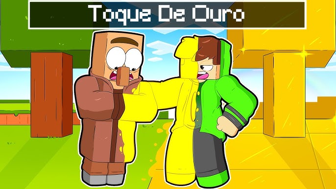 minecraft mas TUDO VIRA DIAMANTE 