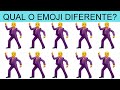 NOVO qual é o emoji diferente - encontre o emoji diferente em 30 segundos! #acheoerro #topemoji
