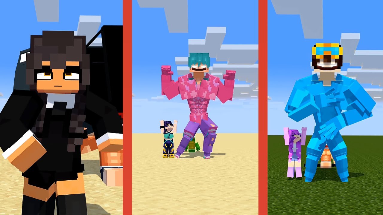 Help Wednesday Aphmau choose!!! ICE SPICE TREND | Minecraft Mix 