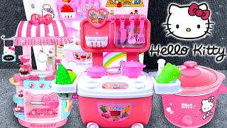 72 Minutes Satisfying with Unboxing Cute Pink Ice Cream Store,Hello Kitty Kitchen Toys | Review Toys
