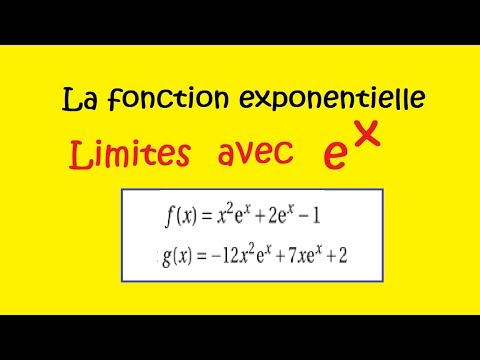 Limite exponentielle