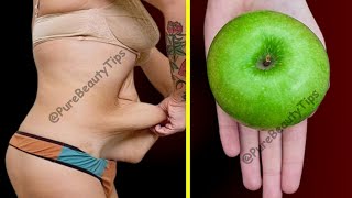 Mix Cucumber with Apple and belly fat will be gone permanently!