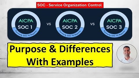 SOC 1 vs SOC 2 vs SOC 3 | Overview, Purpose, Differences, Examples, Benefits - All discussed 💥