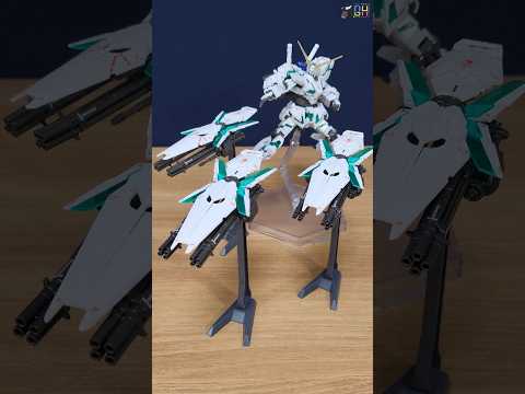 [4K][TOP5 시리즈 #06] &amp;quot;남자의 로망 개틀링이 멋진 기체&amp;quot; 3위 - RG 풀 아머 <strong>유니콘</strong> <strong>건담</strong> + 빔 개틀링 건 (실드 판넬)