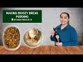 Making Boozy Bread Pudding | Baileys Irish Cream Soda Bread Pudding | Kitchen Treks Ep. 19