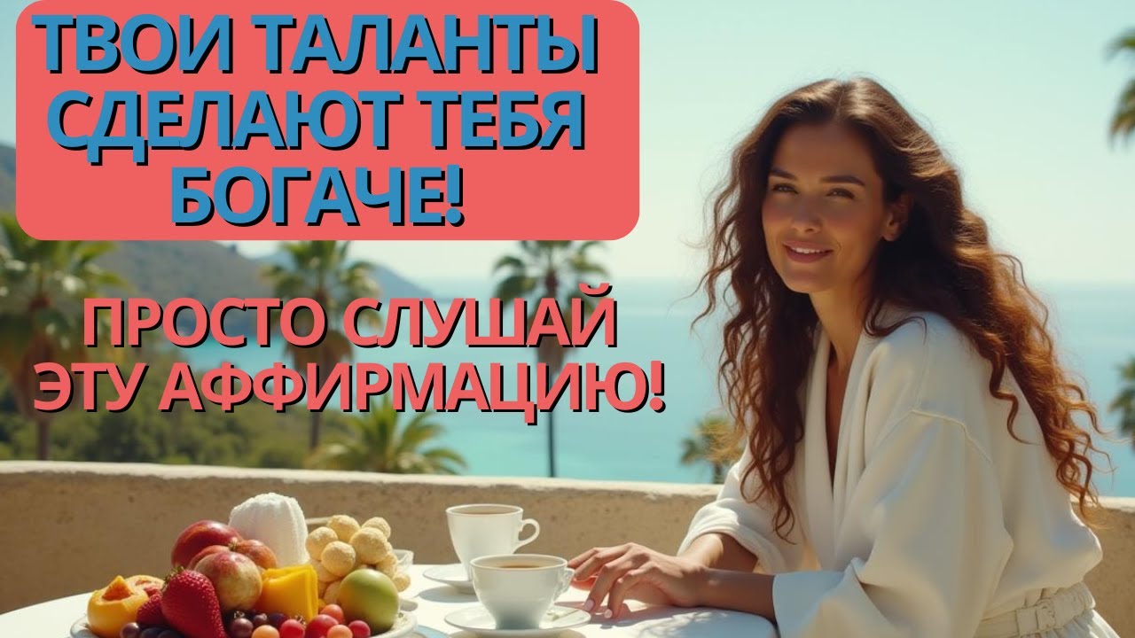 Богатство на Своих Талантах - Просто Слушай  эту Песню - Аффирмацию!