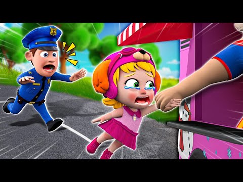 Police Officer catch JOKER 👮✨🤡 | Safety Tips For Babies | NEW✨ Nursery Rhymes For Kids