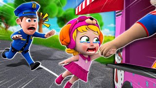 Police Officer catch JOKER ✨ | Safety Tips For Babies | NEW✨ Nursery Rhymes For Kids