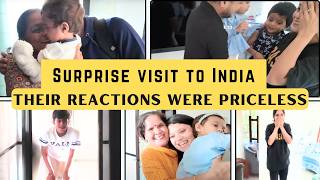 We are going to INDIA | Surprise visit to India | Priceless reactions of our Family members